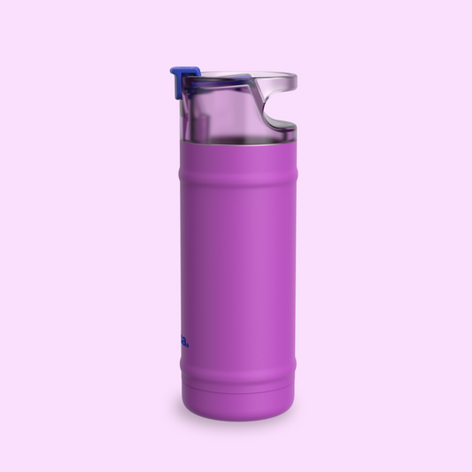 bubba 18 oz DualSip Insulated Stainless Steel Water Bottle - Mood Booster - US 3319