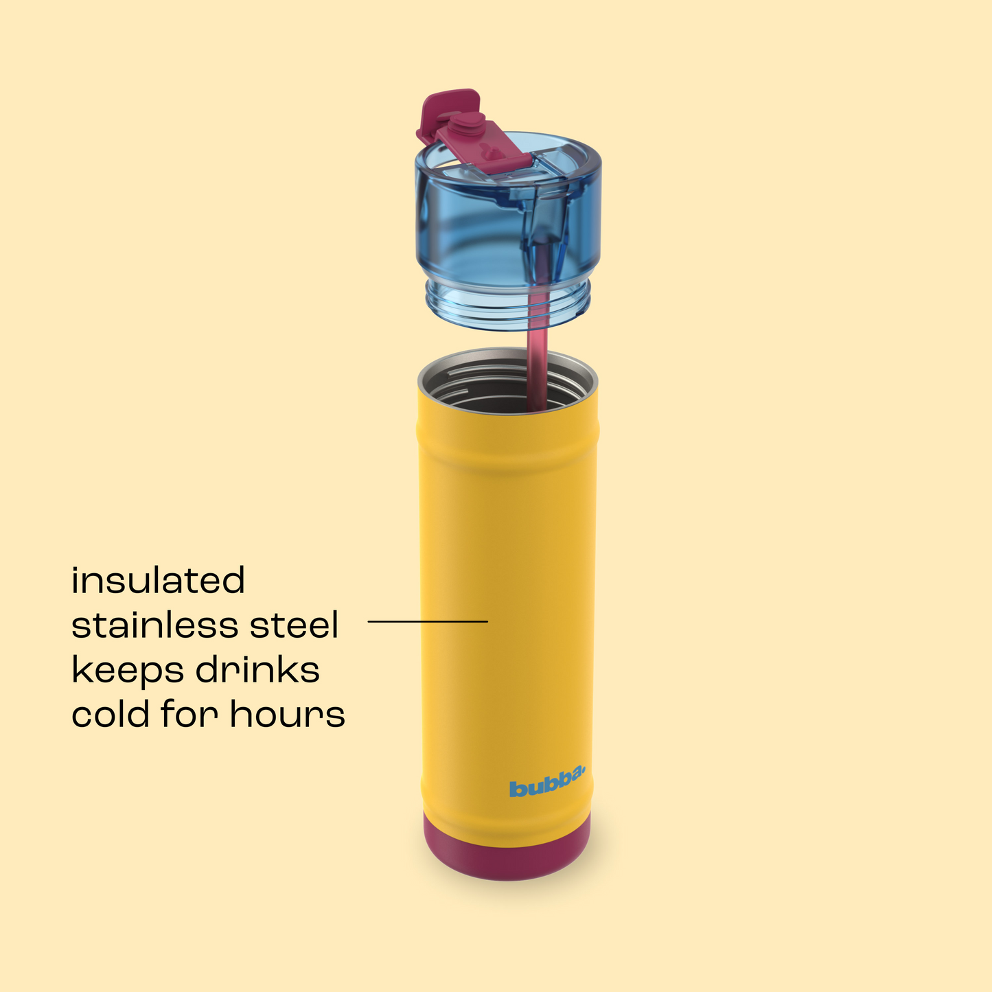 bubba 24 oz DualSip Insulated Stainless Steel Water Bottle - Spirit Week - US 8104