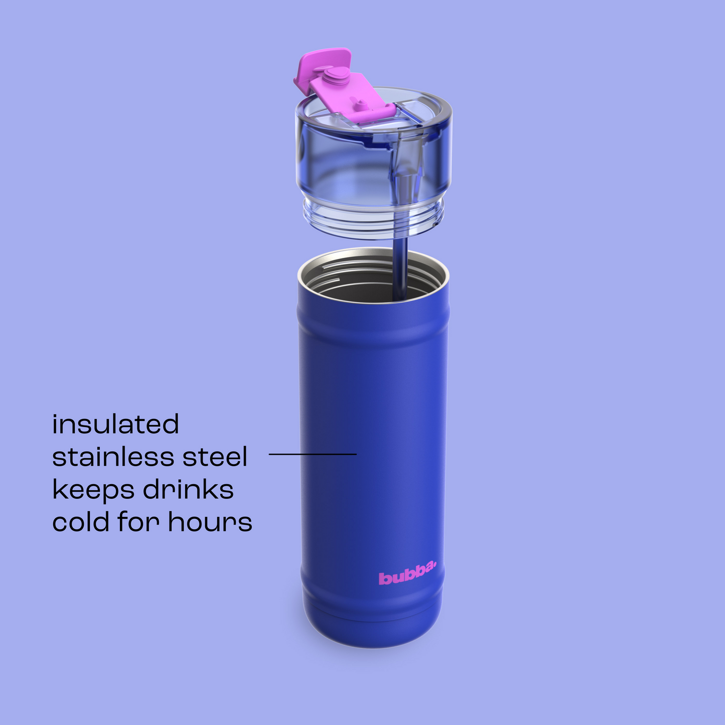 bubba 32 oz DualSip Insulated Stainless Steel Water Bottle - Ocean Energy - US 8514
