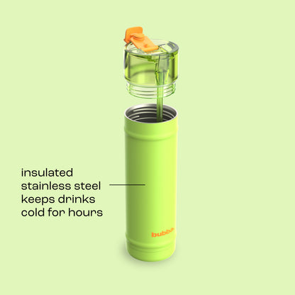 bubba 24 oz DualSip Insulated Stainless Steel Water Bottle - Glow Up - US 3518
