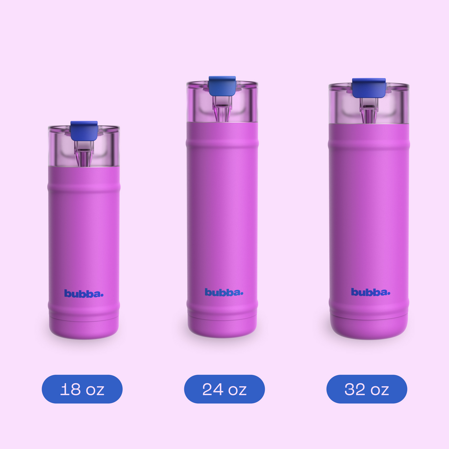 bubba 32 oz DualSip Insulated Stainless Steel Water Bottle - Mood Booster - US 9059