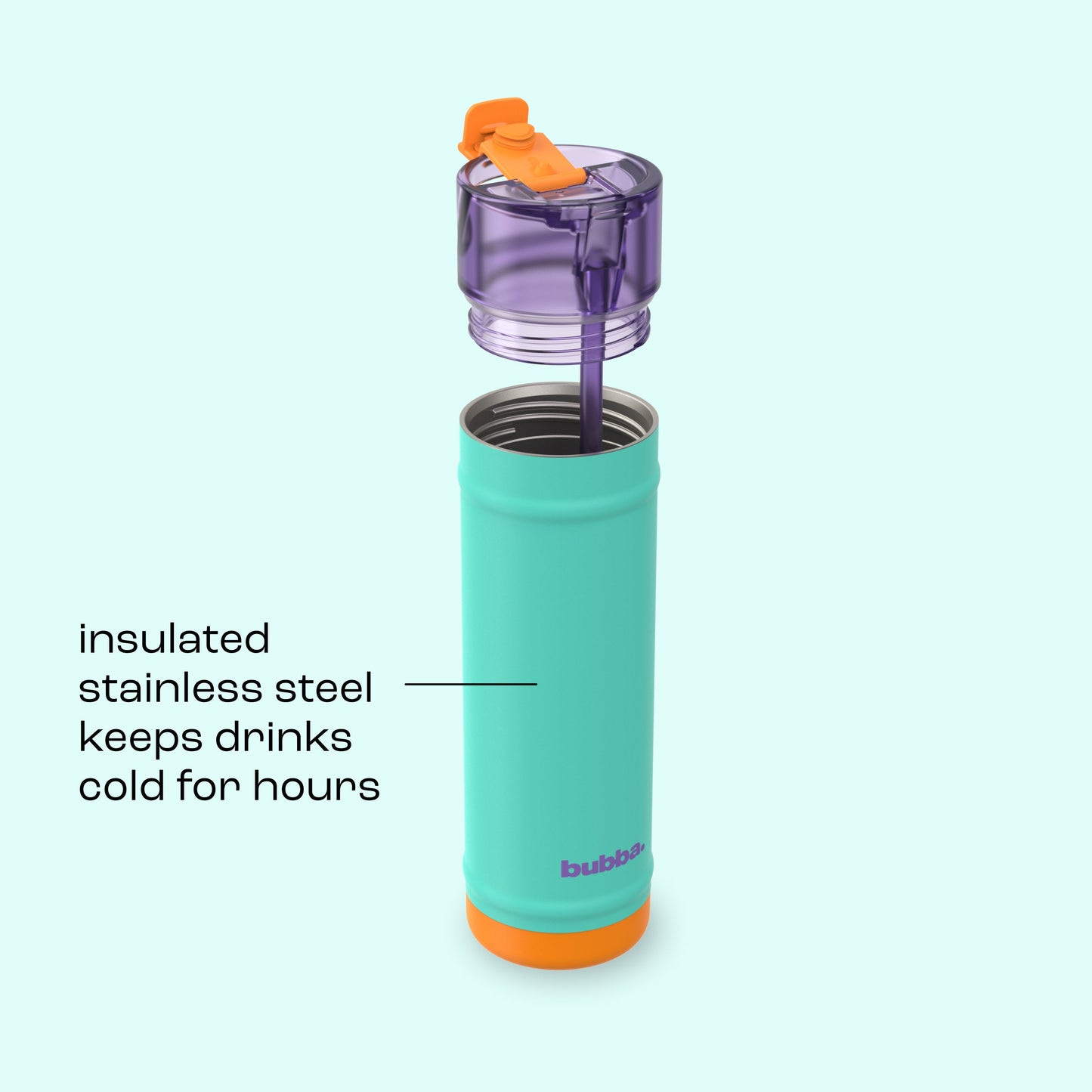 bubba 24 oz DualSip Insulated Stainless Steel Water Bottle -  Field Trip - US 6770