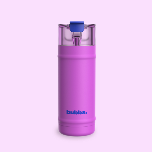 bubba 18 oz DualSip Insulated Stainless Steel Water Bottle - Mood Booster - US 3319