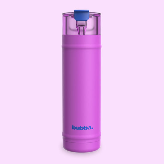 bubba 24 oz DualSip Insulated Stainless Steel Water Bottle - Mood Booster - US 3478
