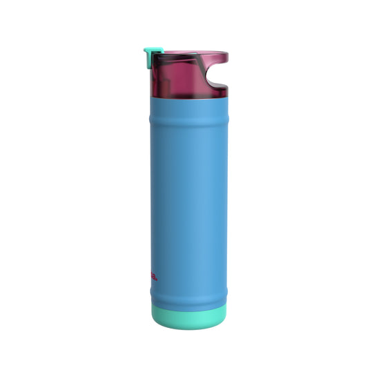 bubba 24 oz DualSip Insulated Stainless Steel Water Bottle - Blue Ribbon - US 9639