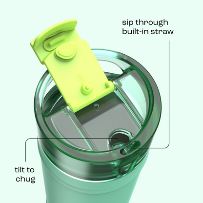 bubba 32 oz DualSip Insulated Stainless Steel Water Bottle - Tropical Eclipse - US 7932