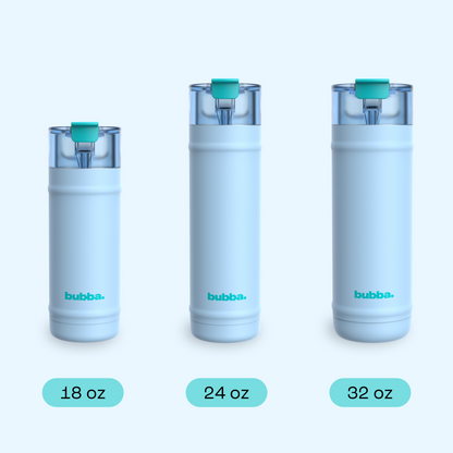 bubba 18 oz DualSip Insulated Stainless Steel Water Bottle - Daydreamin - US 9249