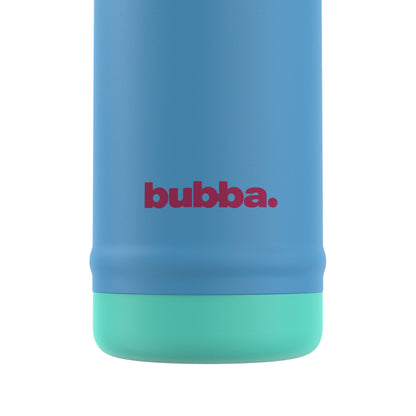 bubba 24 oz DualSip Insulated Stainless Steel Water Bottle - Blue Ribbon - US 9639