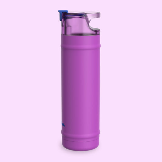 bubba 24 oz DualSip Insulated Stainless Steel Water Bottle - Mood Booster - US 3478