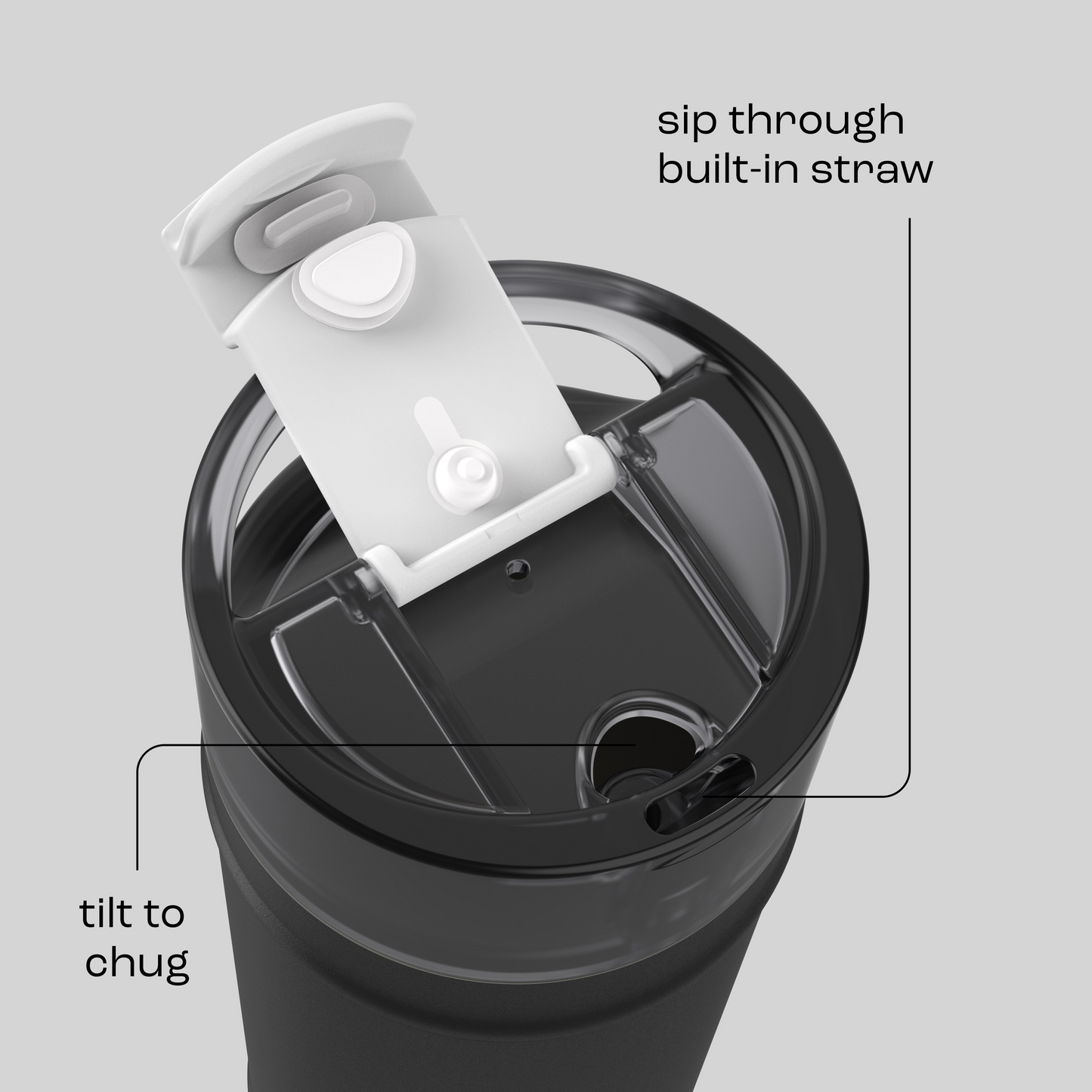 bubba 32 oz DualSip Insulated Stainless Steel Water Bottle - Office Siren - US 3165