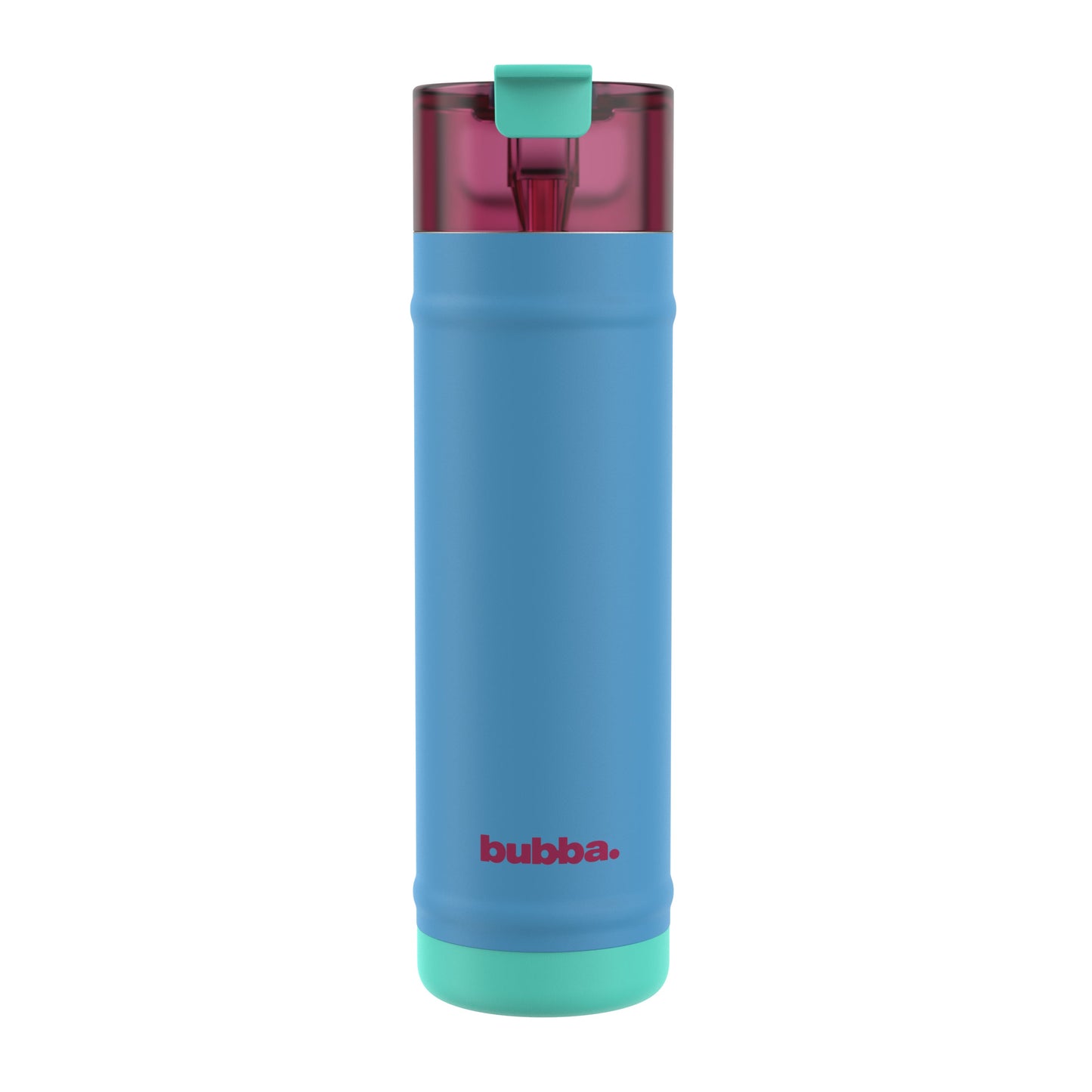 bubba 24 oz DualSip Insulated Stainless Steel Water Bottle - Blue Ribbon - US 9639
