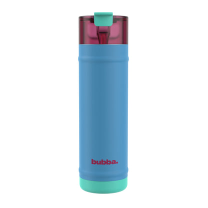 bubba 24 oz DualSip Insulated Stainless Steel Water Bottle - Blue Ribbon - US 9639