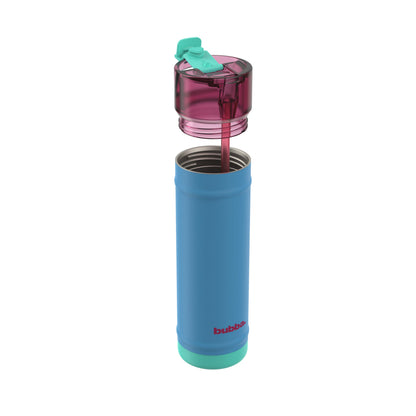 bubba 24 oz DualSip Insulated Stainless Steel Water Bottle - Blue Ribbon - US 9639