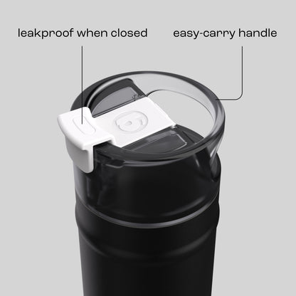 bubba 24 oz DualSip Insulated Stainless Steel Water Bottle - Office Siren - US 8805